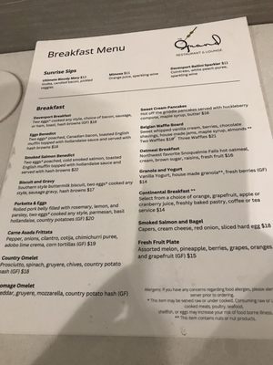 Menu photo 5 The Grand Restaurant & Lounge Spokane Falls, WA Menu photo 5 The Grand Restaurant & Lounge Spokane Falls, WA