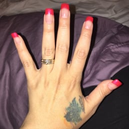 This is my beautiful set of nails...all fixed and ready for the wedding! This is my beautiful set of nails...all fixed and ready for the wedding!