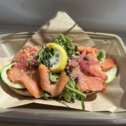 Toastique - Smoked Salmon Toast