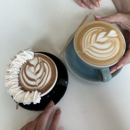 Mocha latte was my fave! Vanilla latte was also delish