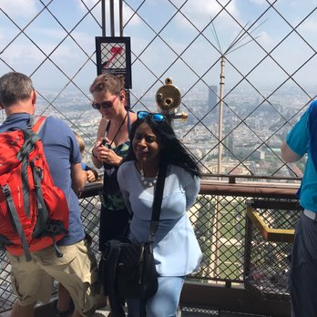 La Tour Eiffel - Me on the top of the Eiffel Tower! - Landmarks & Historical Buildings Near Me - Paris, 75