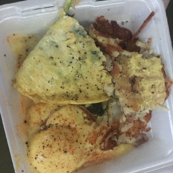 Koa Pancake House - Half omelet and half bennie. - Breakfast & Brunch Near Me - Honolulu, Hawaii Koa Pancake House - Half omelet and half bennie. - Breakfast & Brunch Near Me - Honolulu, Hawaii