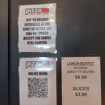 Pizzazz Pizza - Lunch buffet only $8.99......say whaaaat?!?!?! :) 5.22 - Pizza Near Me - Kitty Hawk, North Carolina Pizzazz Pizza - Lunch buffet only $8.99......say whaaaat?!?!?! :) 5.22 - Pizza Near Me - Kitty Hawk, North Carolina