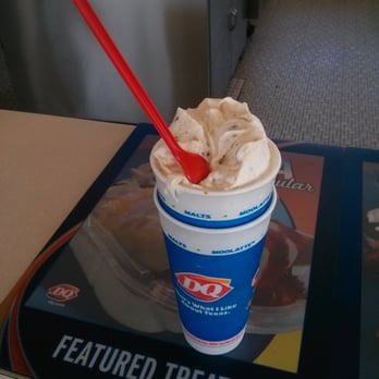 Dairy Queen - My Reese's Cup Blizzard. Om nom nom! - Ice Cream & Frozen Yogurt Near Me - Denton, Texas Dairy Queen - My Reese's Cup Blizzard. Om nom nom! - Ice Cream & Frozen Yogurt Near Me - Denton, Texas