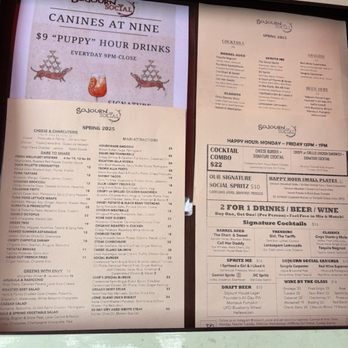 Sojourn Social - Menu - Bars Near Me - New York, New York