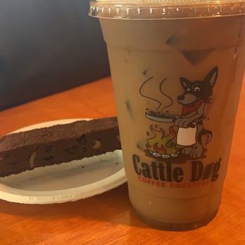 Cattle Dog Coffee Roasters - Spazzy Nutty Monkey and Chocolate biscotti - Coffee & Tea Near Me - Crystal River, Florida Cattle Dog Coffee Roasters - Spazzy Nutty Monkey and Chocolate biscotti - Coffee & Tea Near Me - Crystal River, Florida