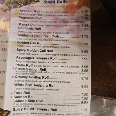 Menu photo 7 Sushi Sakura Longview, WA Menu photo 7 Sushi Sakura Longview, WA