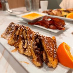 Keke's Breakfast Cafe - Banana Nutella Stuffed French Toast