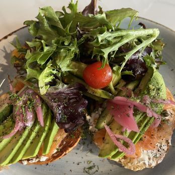 Little Corner Cafe - Salmon Bagel - Sandwiches Near Me - Glendale, California