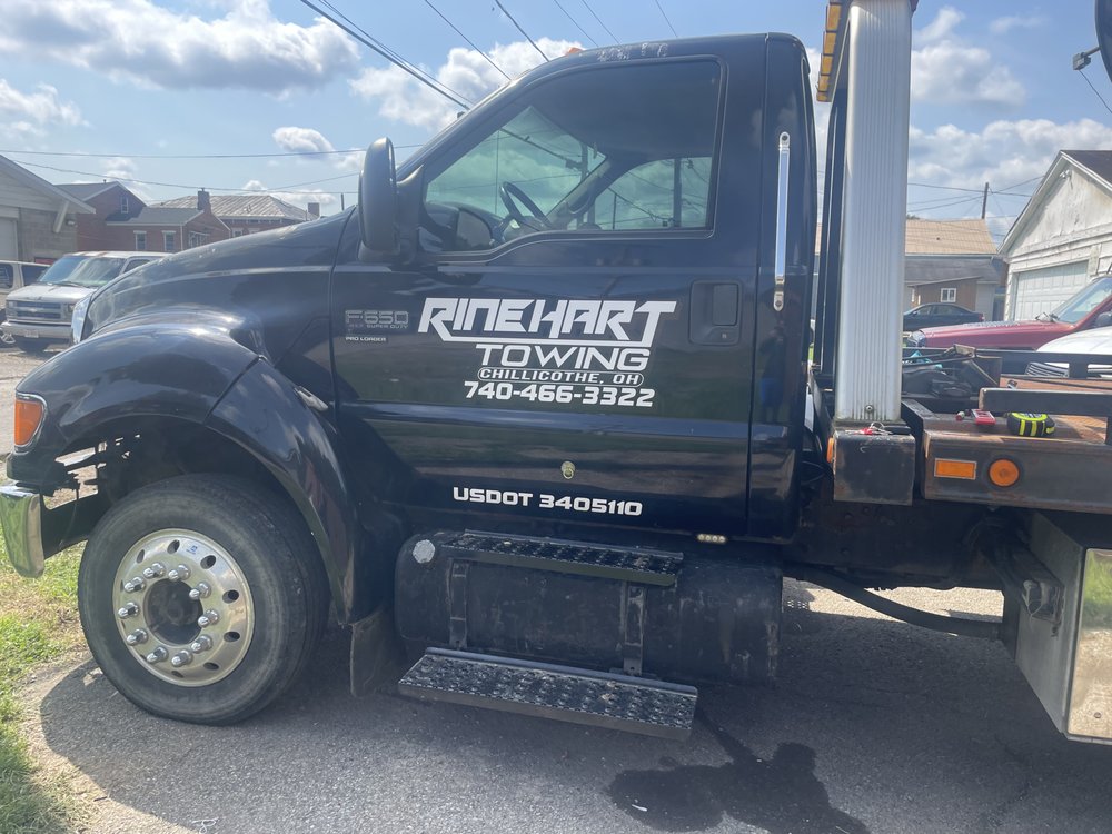 RINEHART TOWING Chillicothe, Ohio Towing Phone Number Yelp