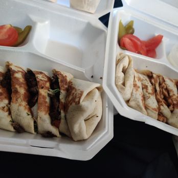 Rozana Restaurant and Hookah Lounge - I ordered the beef and chicken shawarma and substituted the fries for salad and this is what I got. I didn't get any of the two salads. - Middle Eastern Near Me - Lilburn, Georgia