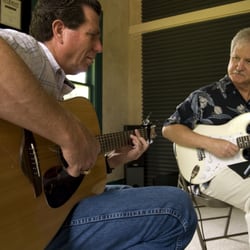 Rockwall School of Music - Two-Time Grammy Award Winning Guitar instructor, Chuck Pangburn, teaches an adult the skills needed to fulfill a life-long dream