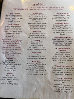 Menu photo 2 Nook and Kranny Kafe Phoenixville, PA Menu photo 2 Nook and Kranny Kafe Phoenixville, PA