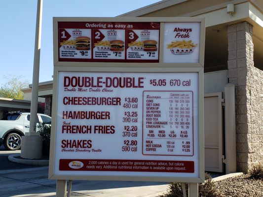 Menu photo 3 In-N-Out Burger Gilbert, AZ