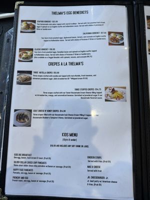 Menu photo 1 Thelma's Cafe Santa Clarita, CA Menu photo 1 Thelma's Cafe Santa Clarita, CA