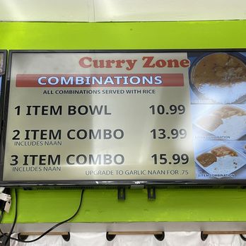 Curry zone - Menu 12/1/23 - Indian Near Me - Valley Village, California Curry zone - Menu 12/1/23 - Indian Near Me - Valley Village, California
