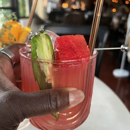 Spicy Watermelon Margarita