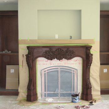 Rova'l Painting & Decorating - a fireplace - Painters Near Me - Deerton , Michigan Rova'l Painting & Decorating - a fireplace - Painters Near Me - Deerton , Michigan