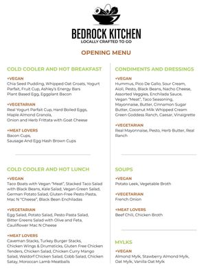 Menu photo 3 Bedrock Kitchen Albuquerque, NM