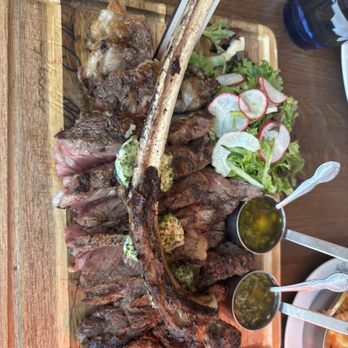 The Grill - Bone-In Tomahawk - American Near Me - Virginia Beach, Virginia
