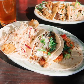 El Camino - assortment of tacos during taco tuesday - Cocktail Bars Near Me - Delray Beach, Florida