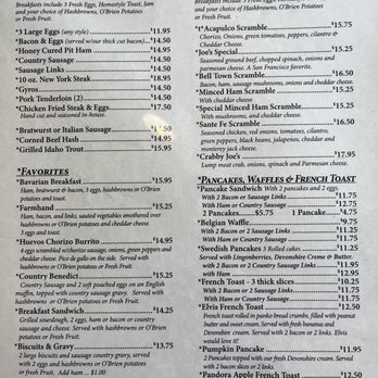 Patty's Eggnest - Menu - Breakfast & Brunch Near Me - Mountlake Terrace, Washington