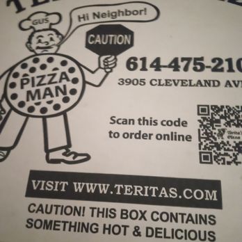 Terita's Pizza Carry Out - The package - Pizza Near Me - Columbus, Ohio Terita's Pizza Carry Out - The package - Pizza Near Me - Columbus, Ohio