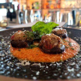 Giovanna - Stuffed mushrooms with vodka sauce - Italian Near Me - Charlotte, North Carolina