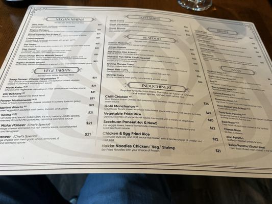 Menu photo 1 Chakra Indian Cuisine Morristown, NJ