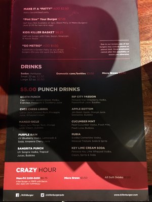 Menu photo 8 Killer Burger Downtown Eugene Eugene, OR