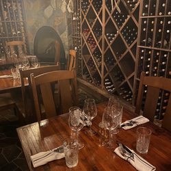 The James - The wine cellar!