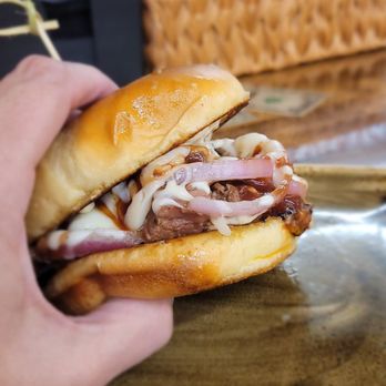 Bigfoot's Den - BBQ steak sandwich special. - Indian Near Me - Sedro-Woolley, Washington