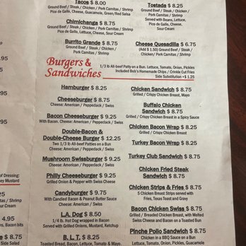 Bobs of Mankato - Menu - Salad Near Me - Mankato, Kansas