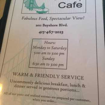 Bayside Cafe - Bayside cafe great for a quick bite for breakfast over in the bay - Coffee & Tea Near Me - San Francisco, California Bayside Cafe - Bayside cafe great for a quick bite for breakfast over in the bay - Coffee & Tea Near Me - San Francisco, California