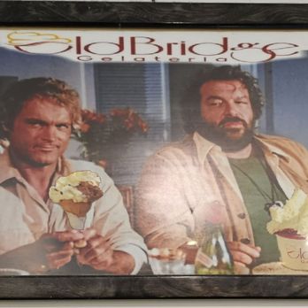 Old Bridge - Terence Hill and Bud Spencer... 70's represent! - Ice Cream & Frozen Yogurt Near Me - Rome, RM