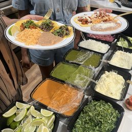 Taco bar