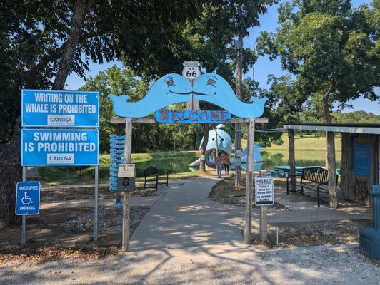 Blue Whale of Catoosa by null