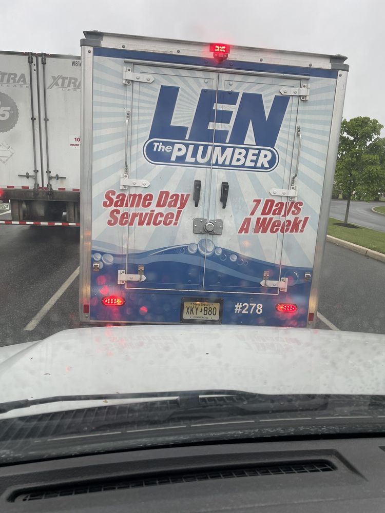 Slide of Len the Plumber