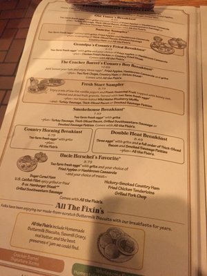 Menu photo 5 Cracker Barrel Old Country Store Albuquerque, NM