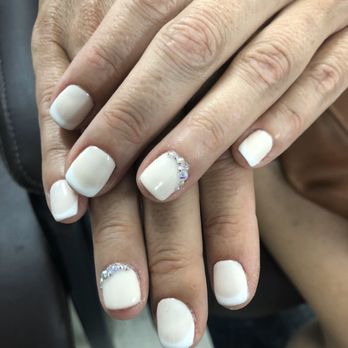Doll Beautique Nails - Gel with stones - Nail Salons Near Me - Ewing Township, New Jersey