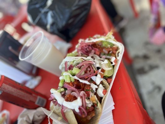 Tacos Fenix (Fish & Shrimp) by null