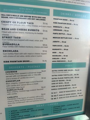 Menu photo 2 Calaveras Tulsa, OK Menu photo 2 Calaveras Tulsa, OK