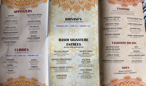 Menu photo 7 Rasoi Indian Cuisine Vienna, VA