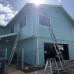 R & S Quality Painting - Two story home that was last painted in 2009.