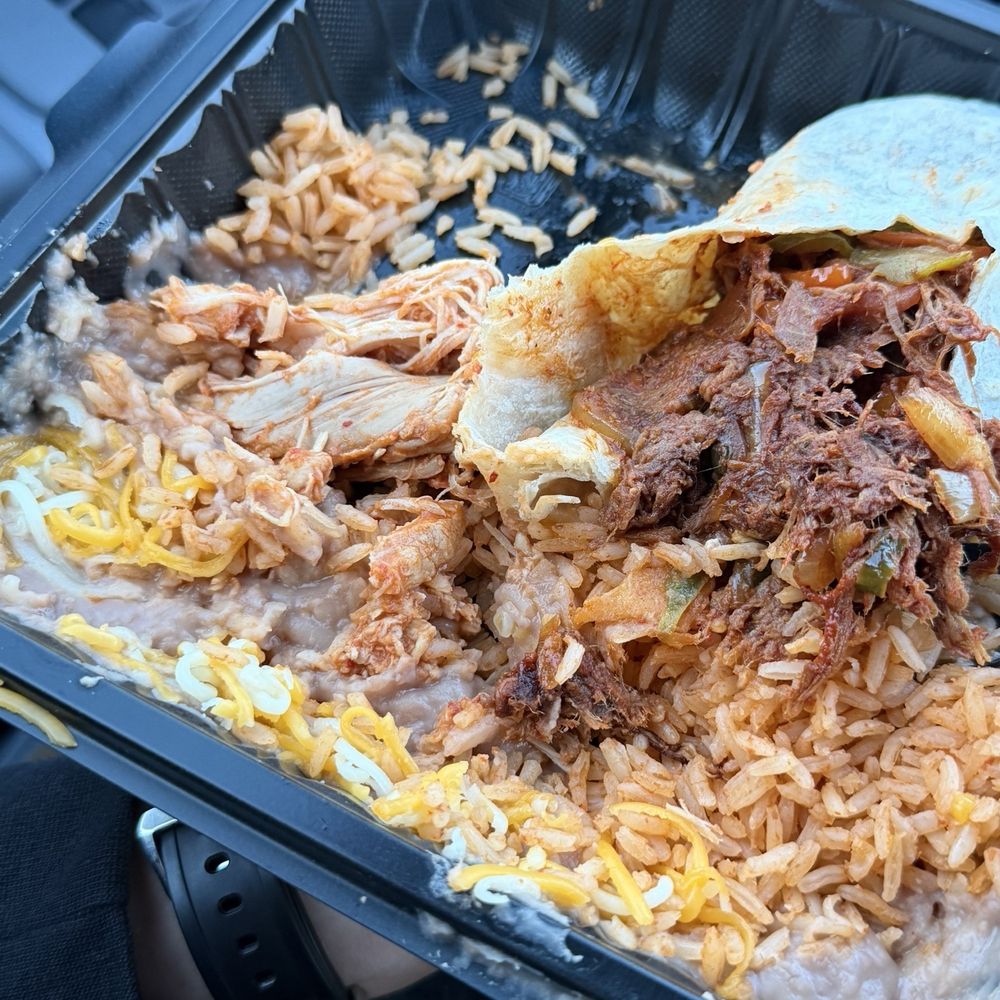 California Burrito - #7 combo - two burritos (chicken/beef) with rice and beans - Mexican Near Me - Dixon, California California Burrito - #7 combo - two burritos (chicken/beef) with rice and beans - Mexican Near Me - Dixon, California