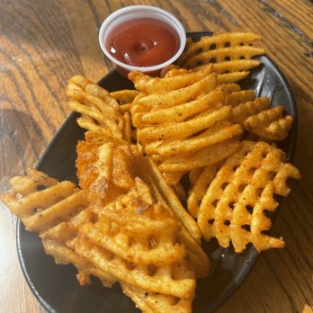 The General Public - Waffle Fries w/ BBQ Seasoning - Salad Near Me - Suffolk, Virginia The General Public - Waffle Fries w/ BBQ Seasoning - Salad Near Me - Suffolk, Virginia