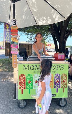 Mom & Pops All Natural Frozen Pops by null