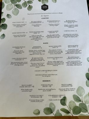 Menu photo 6 Don at Kitsilano Vancouver, BC Menu photo 6 Don at Kitsilano Vancouver, BC