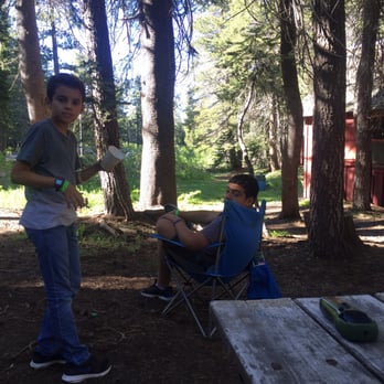 Stockton Silver Lake Camp - outside table - Summer Camps Near Me - Pioneer, California Stockton Silver Lake Camp - outside table - Summer Camps Near Me - Pioneer, California