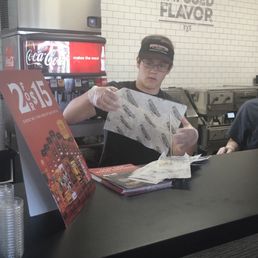 Highlight worker Jared colato hard at work Highlight worker Jared colato hard at work